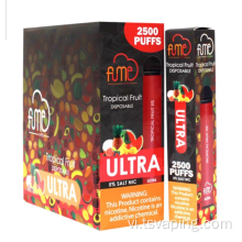 Vapes dùng một lần Fume Ultra 2500 Puffs điện tử